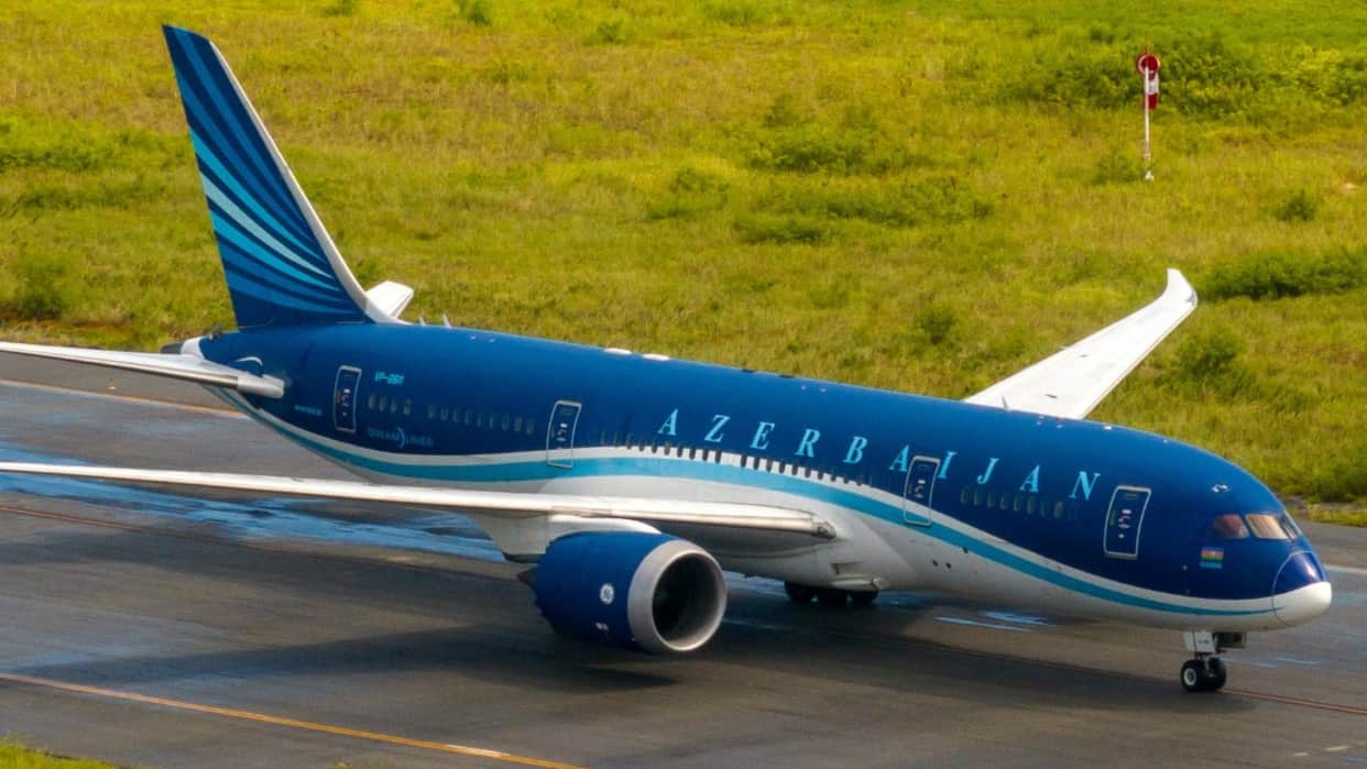 How did plane crash happen in Kazakhstan,flight was going from Azerbaijan to Russia