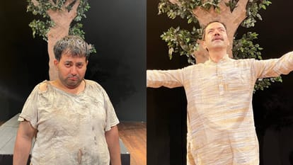 Bhookhe Bhajan Na Hoye Gopala Play Review by Pankaj Shukla Sagar Sarhadi Ramesh Talwar M S Sathyu Kuldip Singh