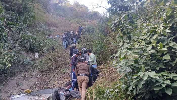 Bhimtal Bus Accident roadways bus Accident near Amdalli Death many people injured Almora Haldwani Watch Photos