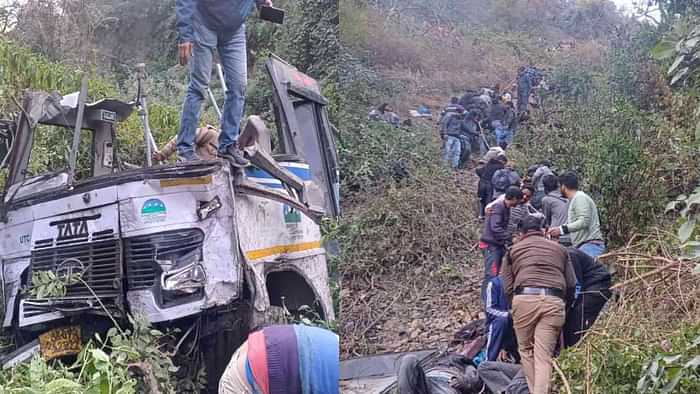 Bhimtal Bus Accident: 'मैंने बस को सड़क पर लाने की काफी कोशिश की, लेकिन...', चालक की जुबानी, हादसे की कहानी Bhimtal Bus Accident I tried hard to get bus on the road but story of accident in words of driver