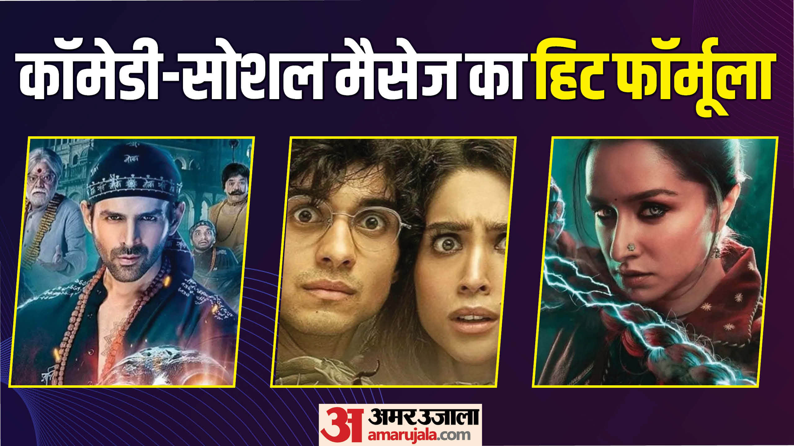 Year Ender Message In Bollywood Comedy Films 2024 Film Stree 2 Bhool Bhulaiyaa 3 Munjya