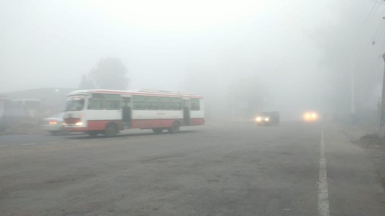 fog in some places in Haryana in morning, even today effect of rain will remain in southern districts