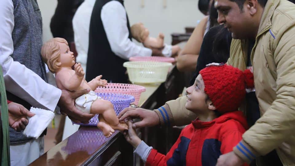 Christmas celebrated with great enthusiasm in Delhi