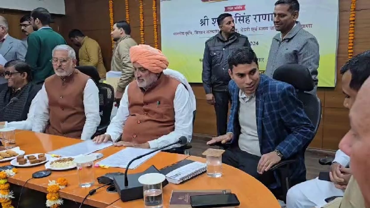 Agriculture Minister Shyam Singh Rana attacks Congress in Haryana, says - it is party that insults Baba Saheb