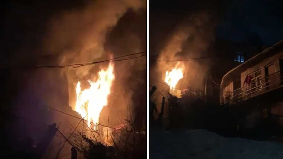 fire breaks out in a house in keylong four year old child burnt alive