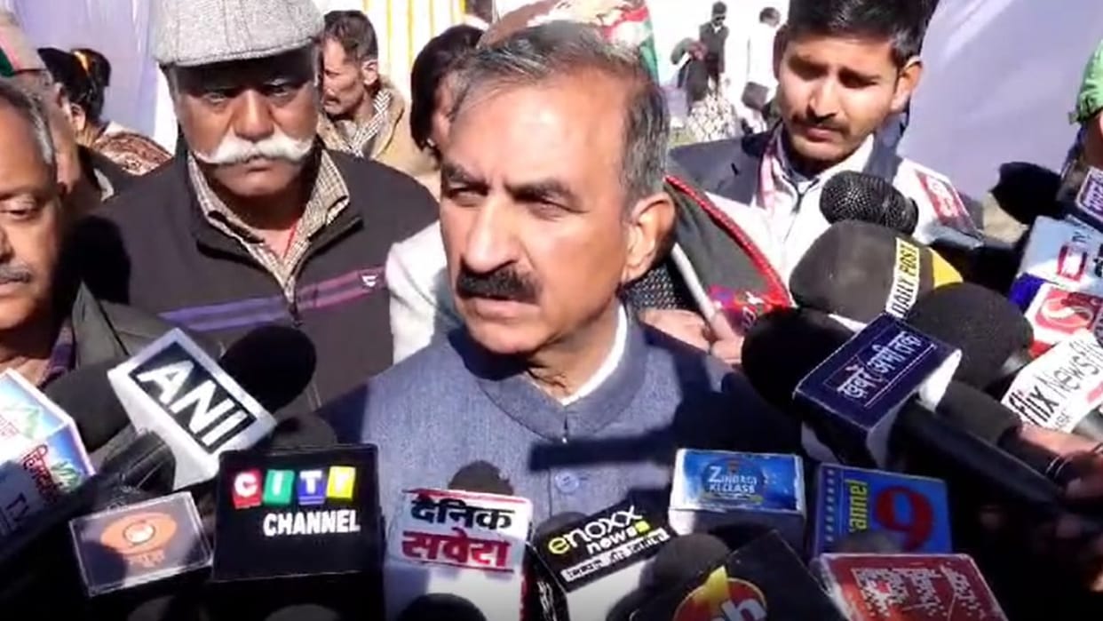 himachal cm sukhvinder singh sukhu go to delhi meet union ministers