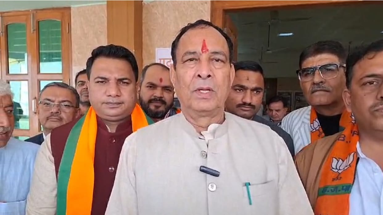 BJP state president takes a dig at opposition in Sonipat, Baroli says- Congress is on the streets due to the b