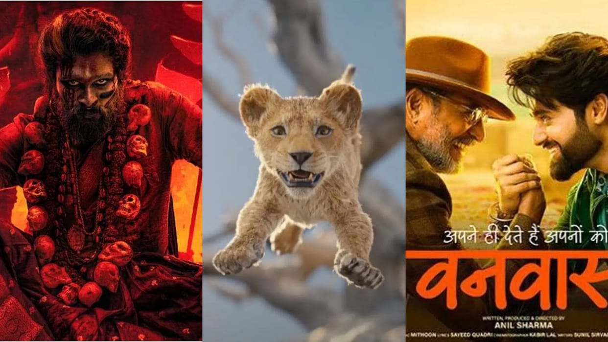 Box Office Collection Report Tuesday Pushpa 2 The Rule Mufasa the Lion King Vanvaas