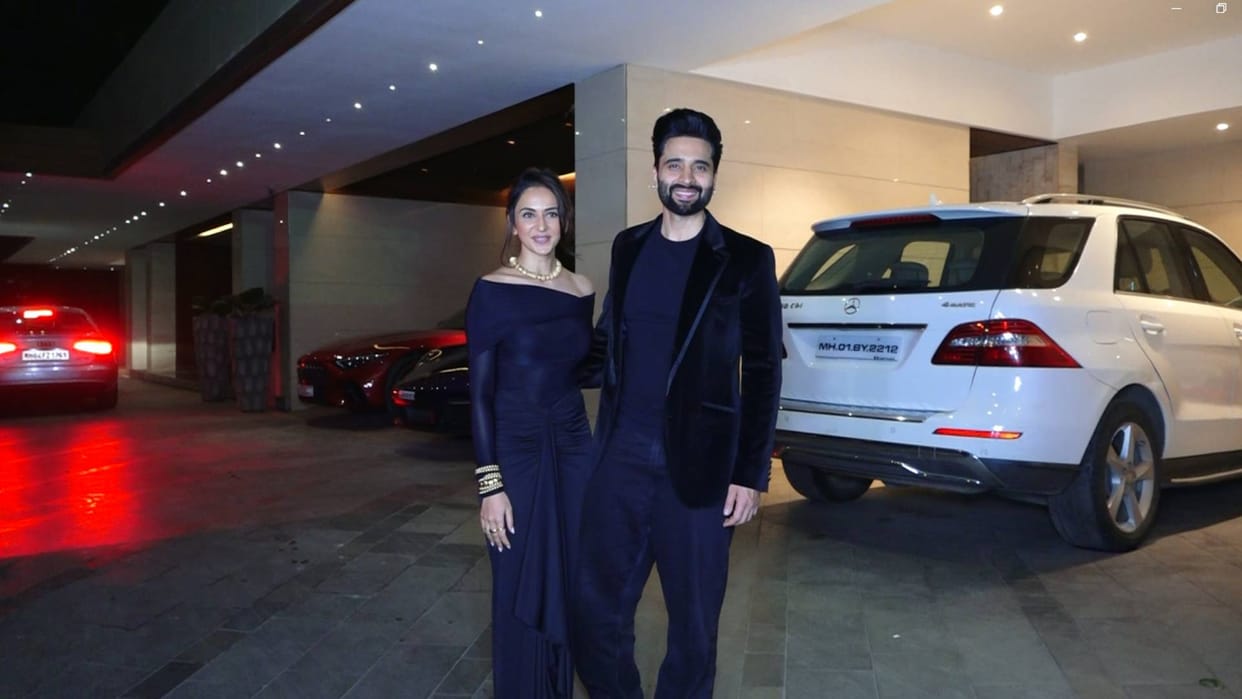 Jackky Bhagnani 39th Birthday party actor pics with rakul preet singh aayush sharma Nushrratt Bharuccha