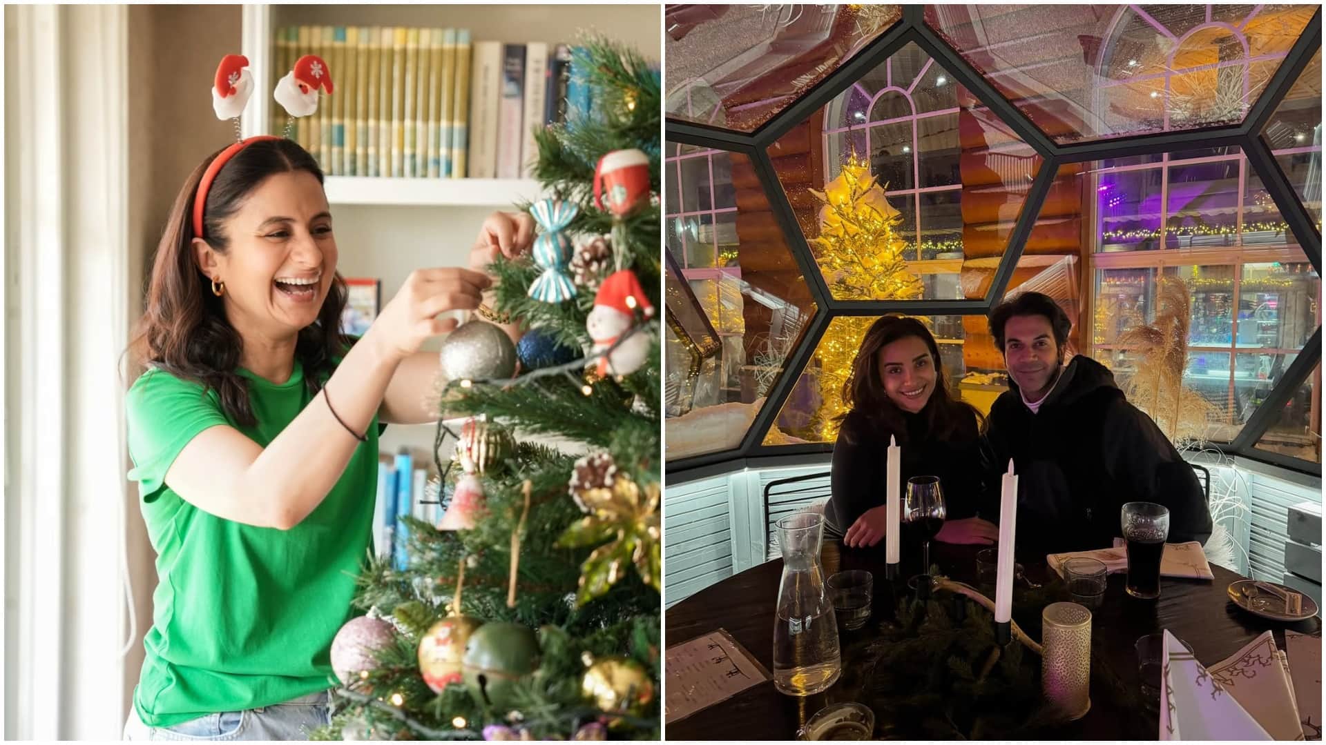 Celebs Christmas Celebration pictures suhana khan avneet kaur bhumi pednekar sharvri wagh alaya f