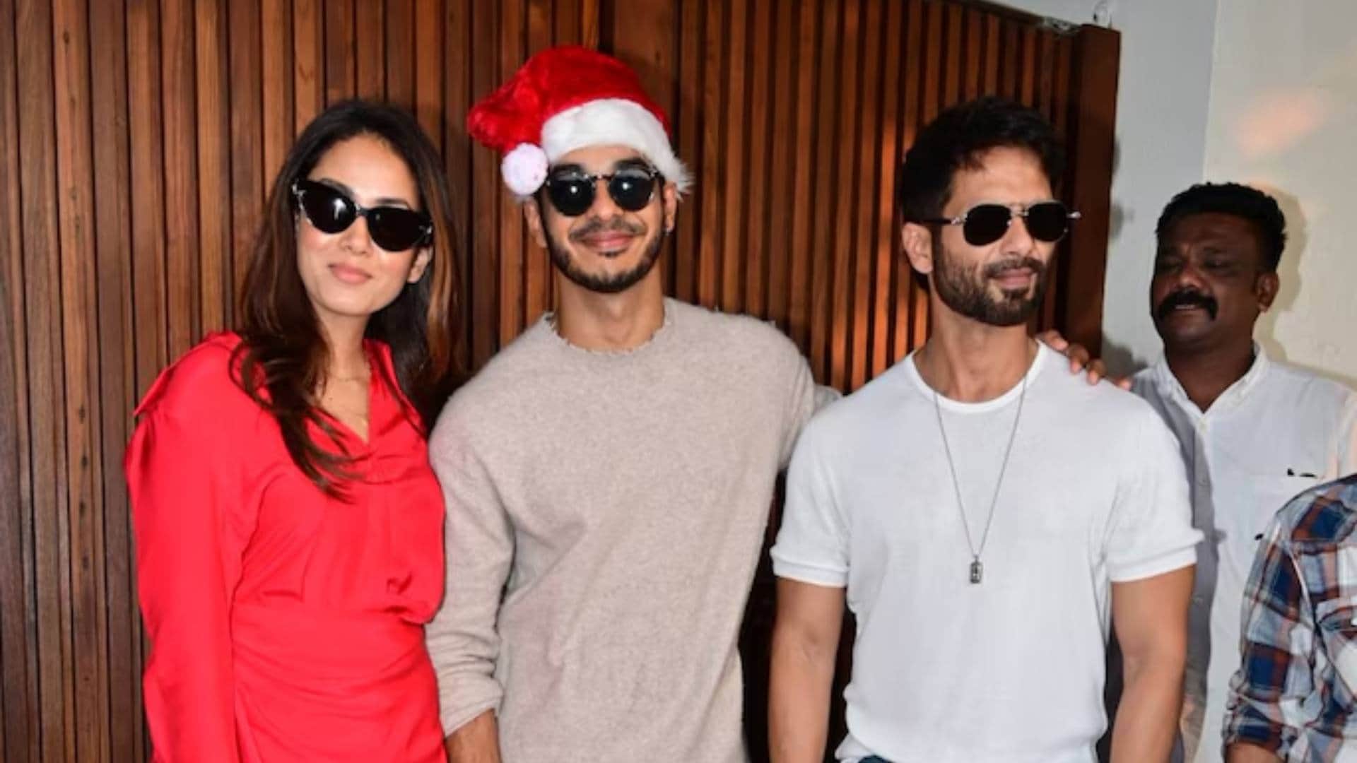 Christmas 2024 Farhan Khan Shibani  Dandekar Gauri Khan Suhana Khan at Zoya Akhtar Party