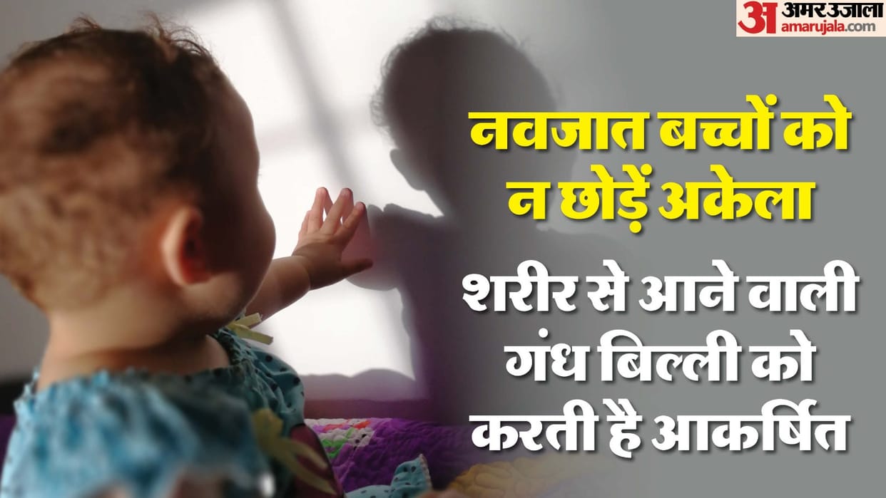 Two month old girl s eye hanging out due to cat attack in Baghpat