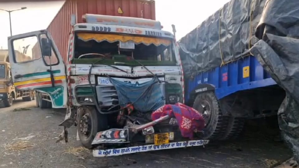 Trolley collides with devotees trolley in Mandi Gobindgarh two people died