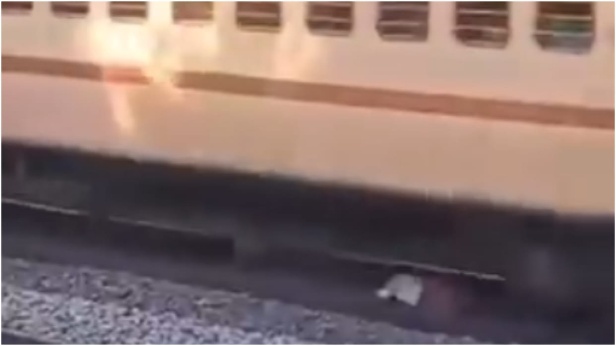 Kerala: Middle-aged man dodges death on railway track heart-wrenching video goes viral
