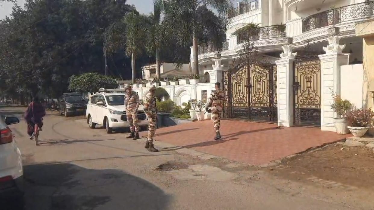 Income Tax department raids the residence of a businessman in Model Town, Yamunanagar