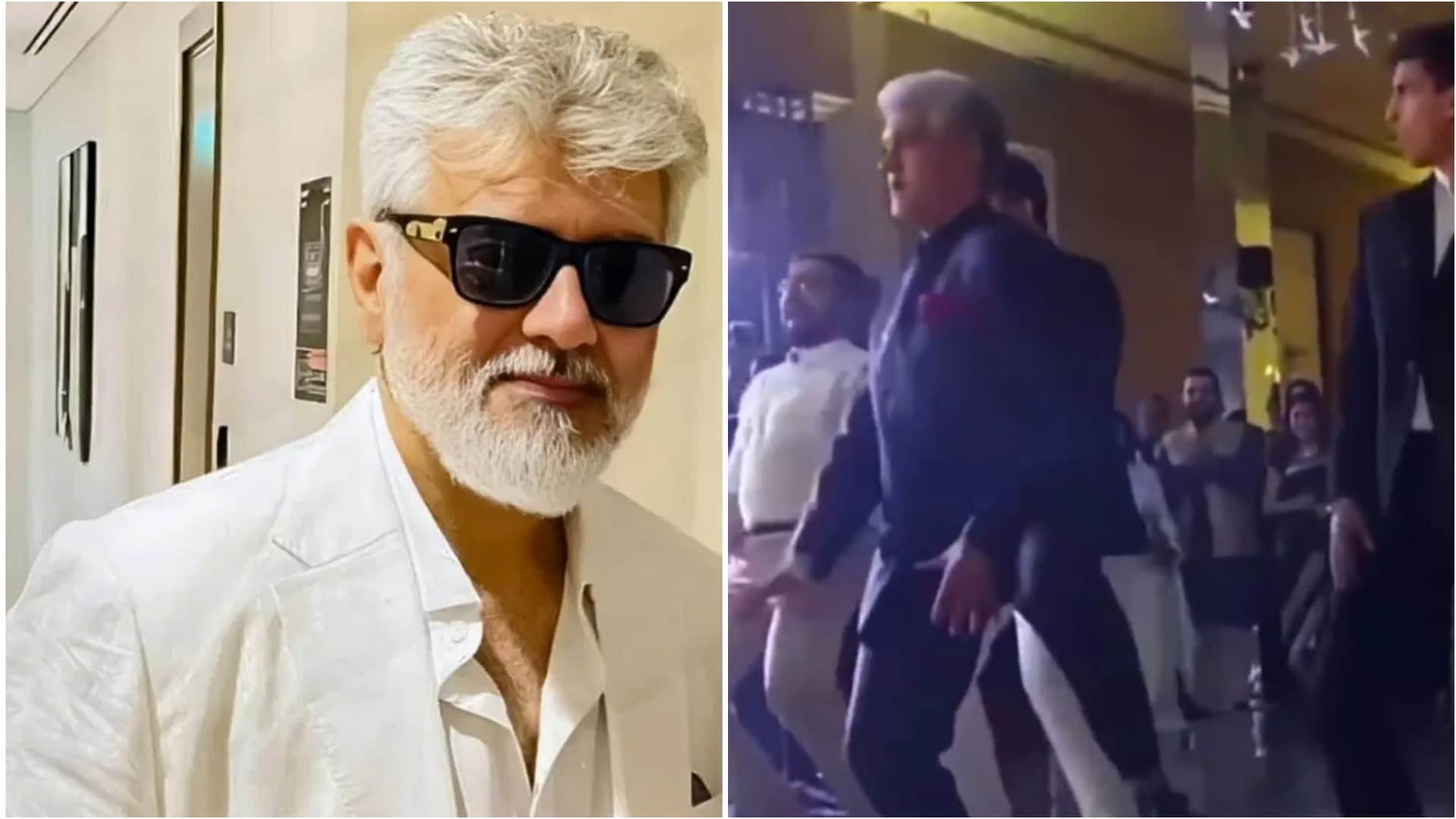 Vidaamuyarchi actor Ajith Kumar Dance on Pushpa oo antava Song went viral on Social media