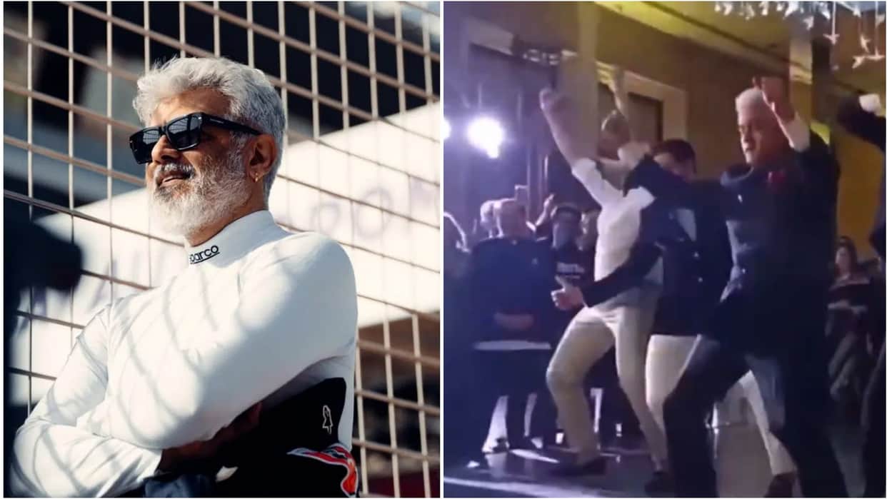 Vidaamuyarchi actor Ajith Kumar Dance on Pushpa oo antava Song went viral on Social media