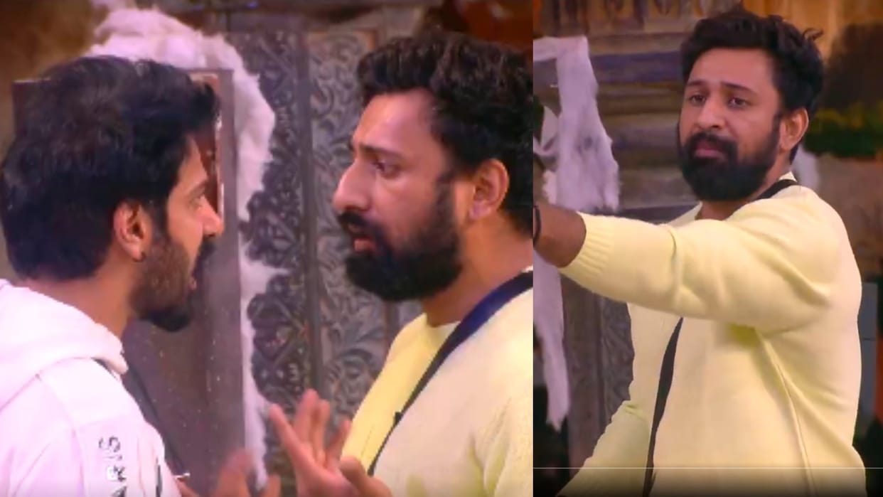 Rajat dalal and Karanveer Mehra clashes again in the Bigg Boss 18 house Sara khan again threw tissues