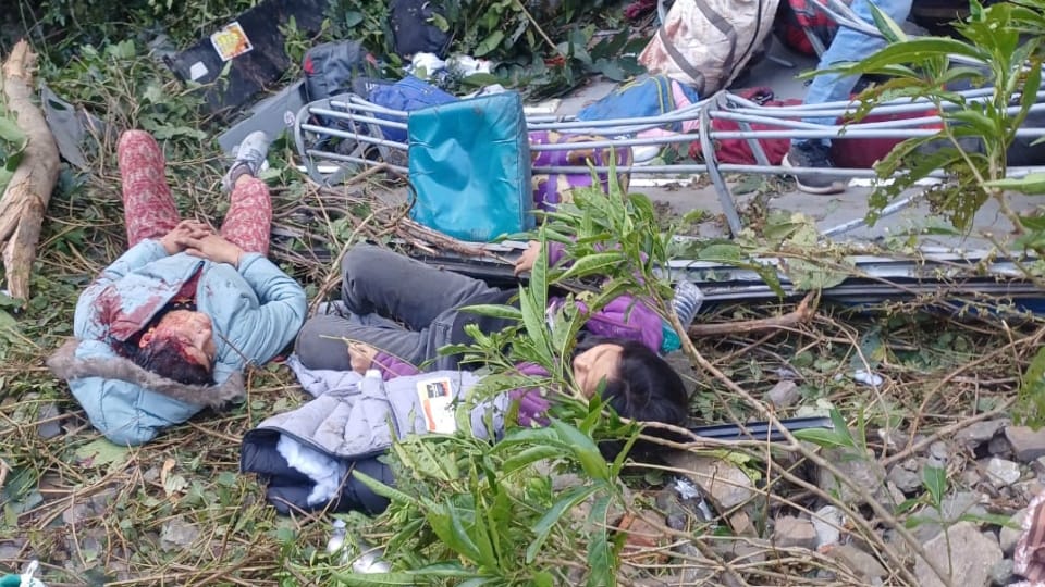 Bhimtal Bus Accident Villagers had expressed fear of a major accident ten months ago
