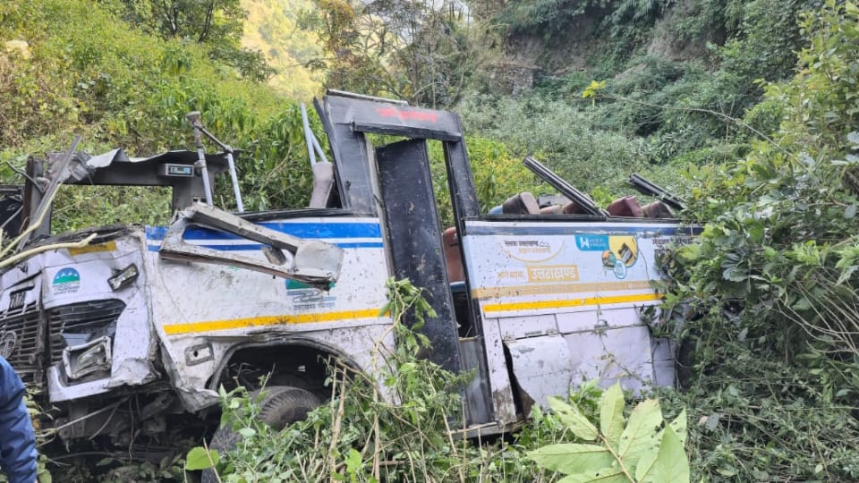Bhimtal Bus Accident: Bus fell into ditch while trying to save car