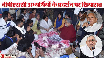 Bihar: Politics over protest by BPSC candidates in Patna: Lalu, Tejashwi, Pappu Yadav targeted Nitish Kumar