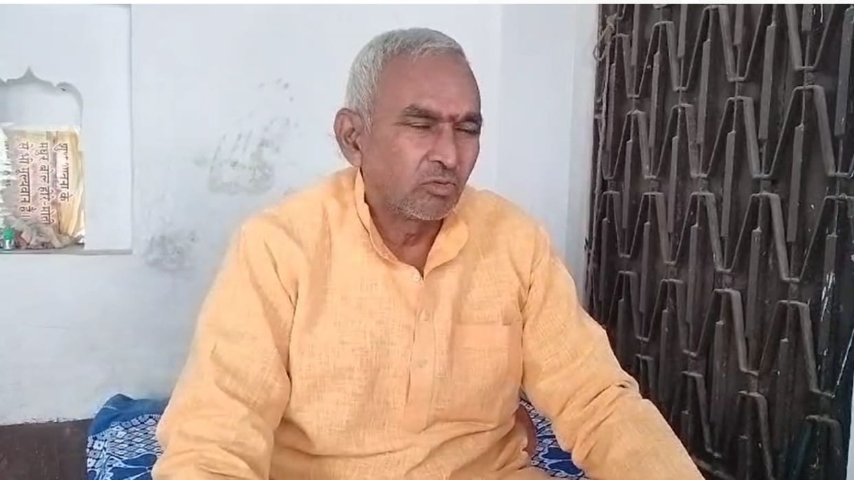 Verbal attack by former Bairia MLA Surendra Singh people were displaced from their own country