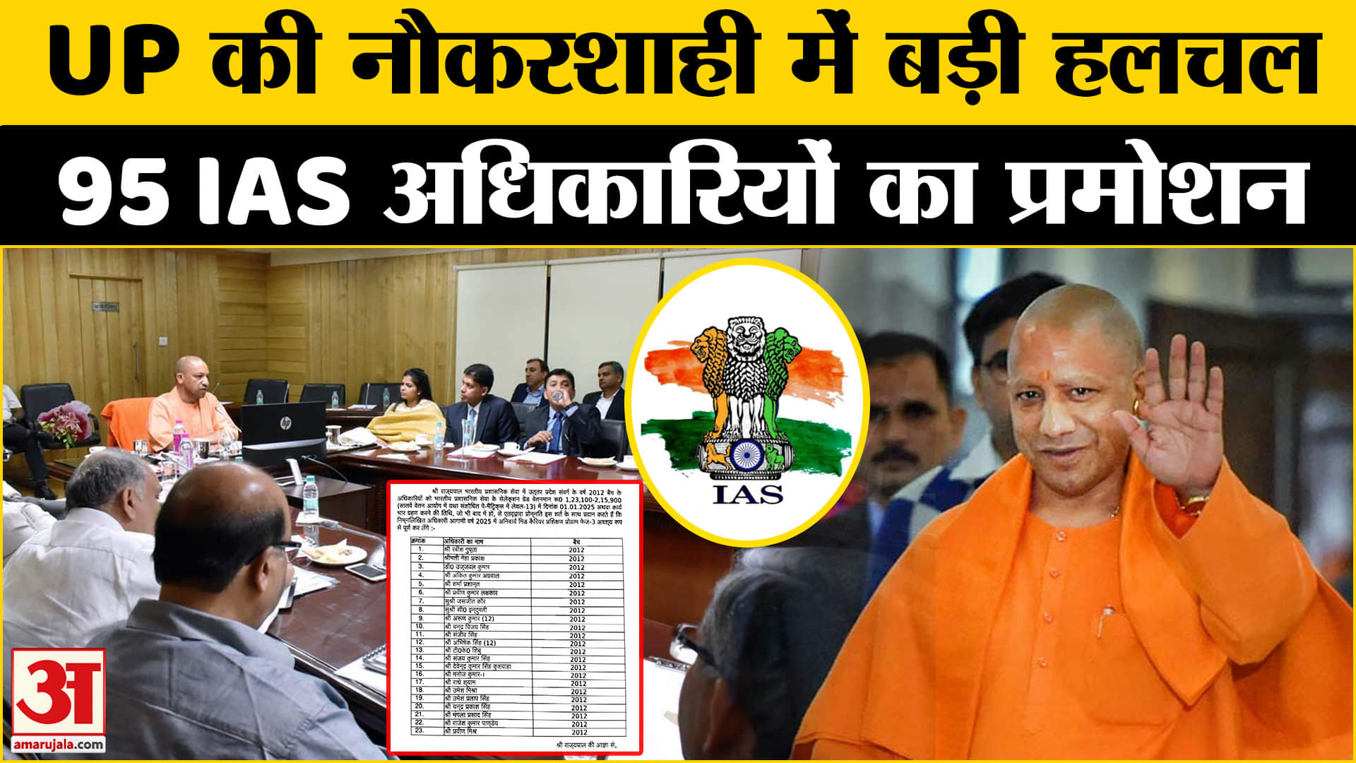 आईएएस अधिकारियों का प्रमोशन