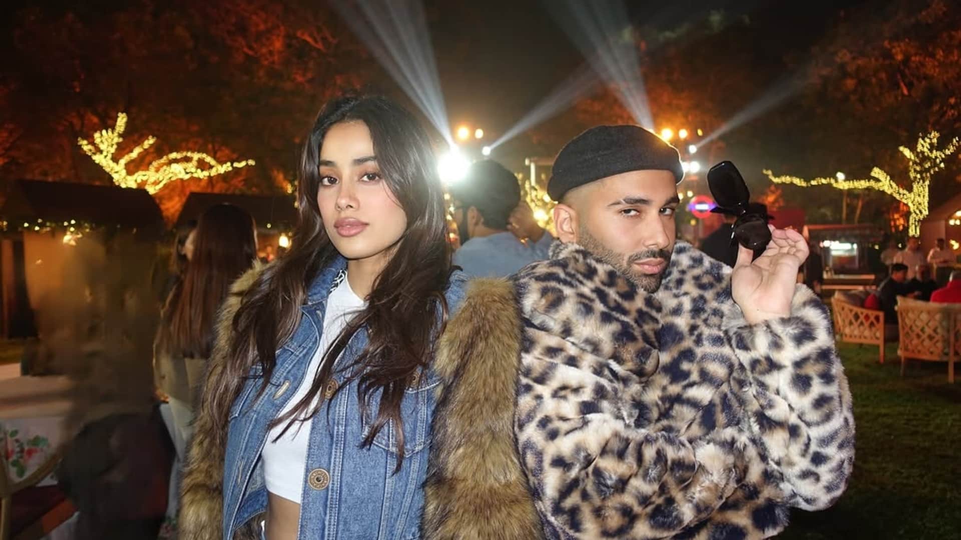 Janhvi Kapoor Shikhar Pahariya Celebrate Christmas Together Orry shares Photos Goes Viral