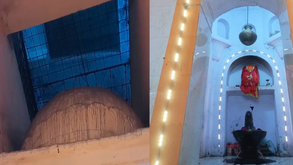 Claim to build complex on top of temple on Vidhan Sabha Marg in Lucknow