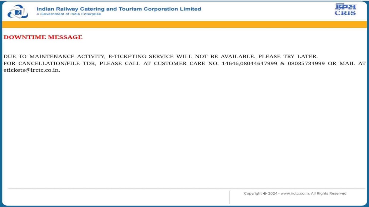 MP News: People are troubled due to crash of IRCTC website during Tatkal ticket booking