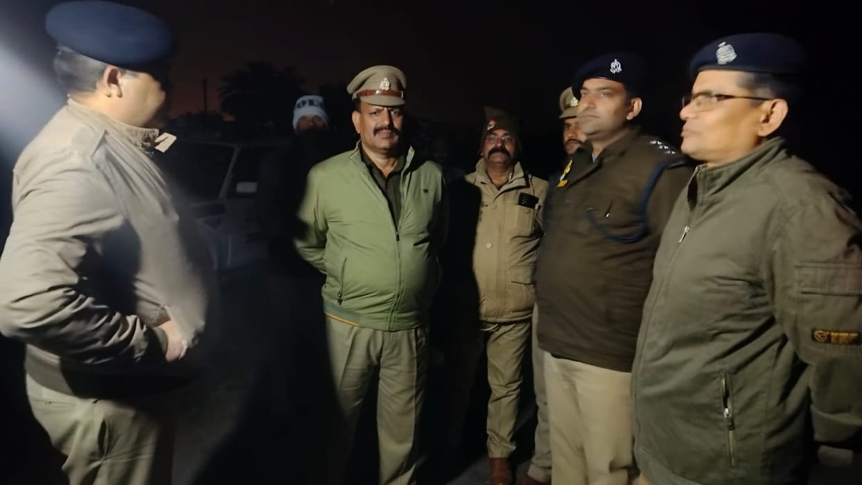 Bahraich: Encounter between miscreants and Police-SOG team, one shot, three arrested