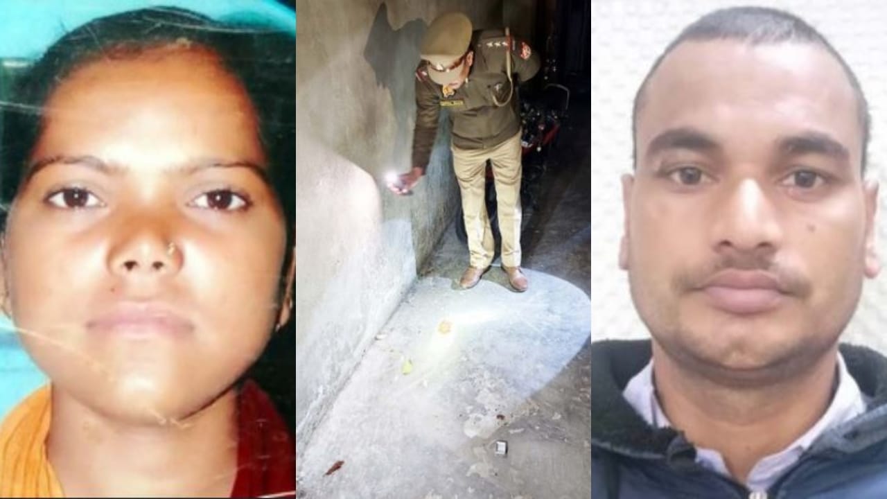 husband brutally murdered his wife after love marriage in shahjahanpur