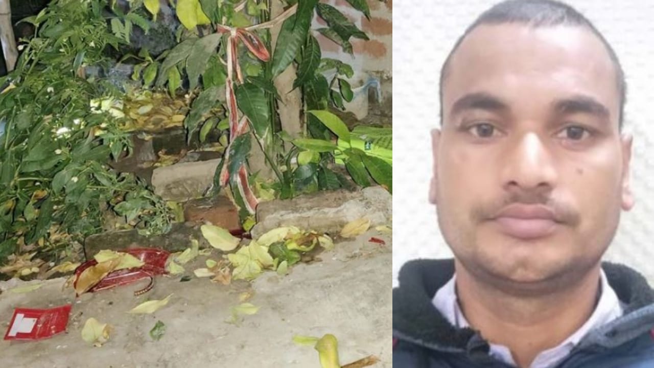 husband brutally murdered his wife after love marriage in shahjahanpur