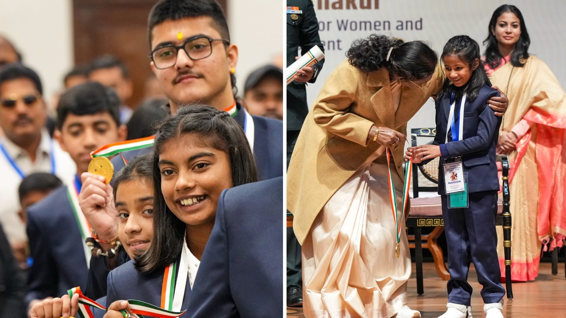 rashtriya bal puraskar winners images courage stories achievements in art culture sports