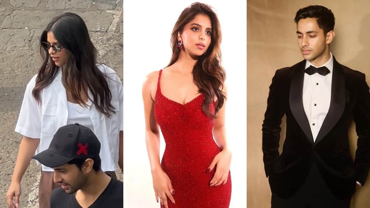 Affair Rumours Shah Rukh Khan Daughter Suhana Khan Amitabh Bachchan GrandSon Agastya Nanda Spotted Together