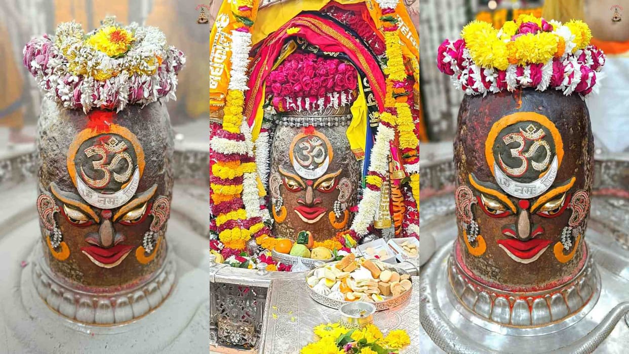 Ujjain Mahakal: Baba Mahakal gave darshan after applying ash on Ekadashi