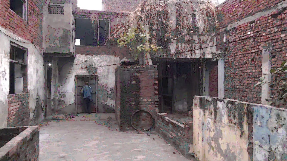 Dr Manmohan singh house in Amritsar where his Childhood spent in this home now in ruins