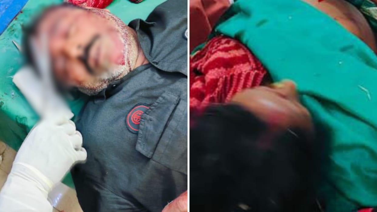 Son-in-law attacked mother-in-law father-in-law axe leaving bleeding neighbors shocked