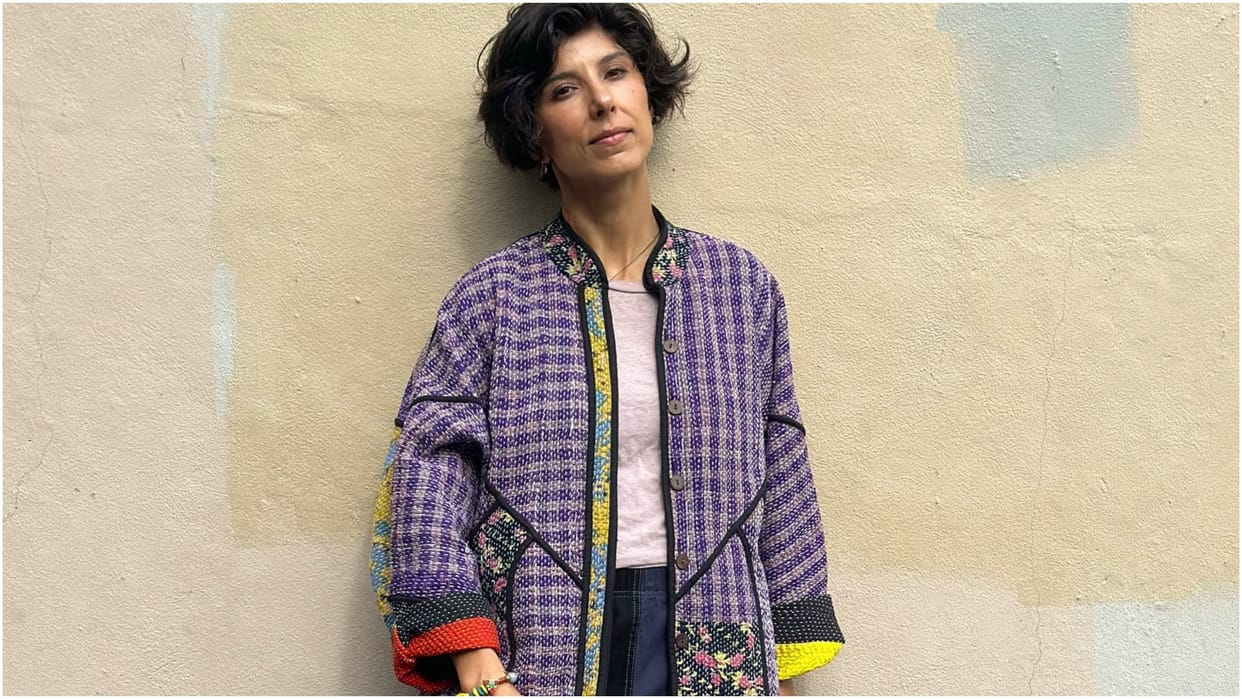Indian Origin Designer Bianca Kuttickattu Make kantha Jackets