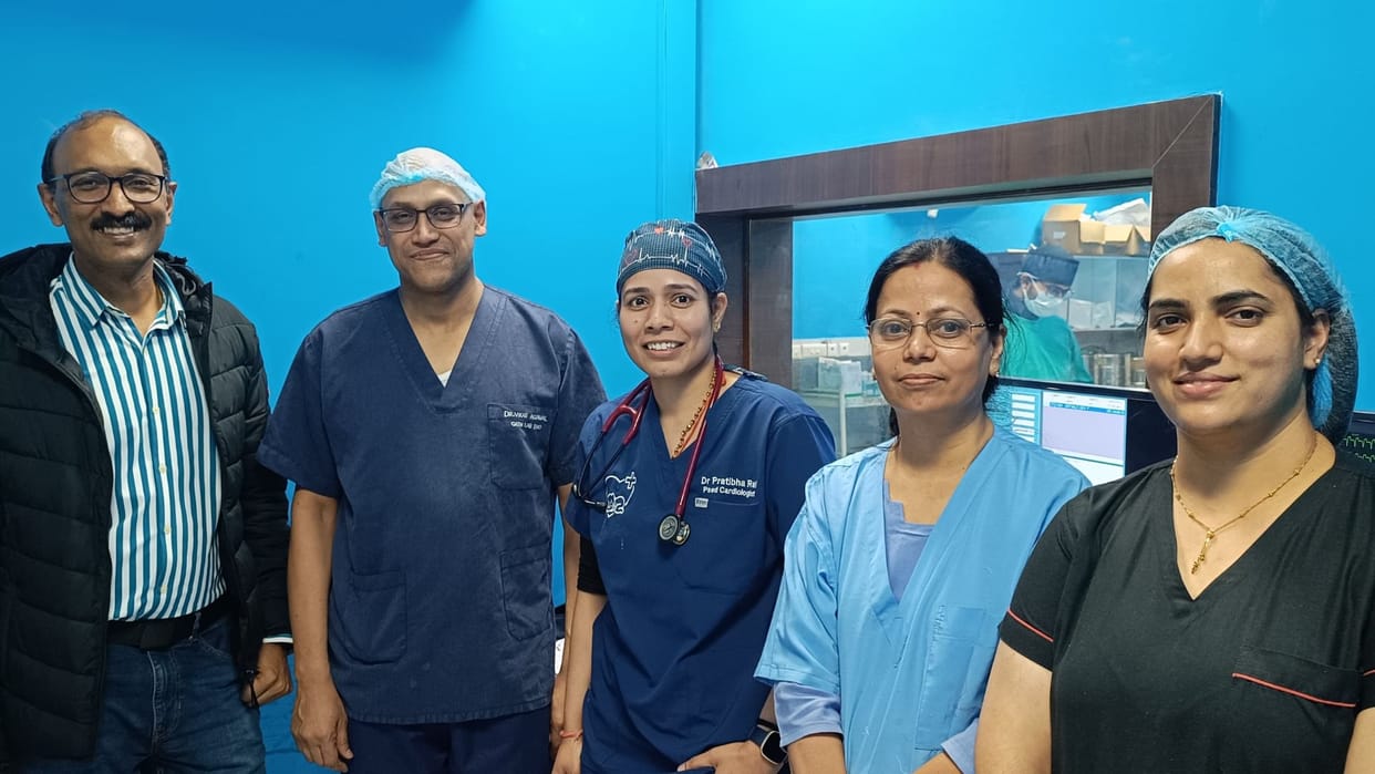 BHU old man heart surgery done without incision doctors wonders operation was risky