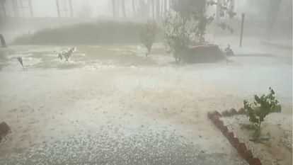 हरियाणा में जमकर बारिश: खेतों में बिछी सफेद चादर, चार दिन के लिए शीतलहर व कोहरे का यलो अलर्ट; ऐसा रहेगा मौसम Heavy rain in Haryana, Fields covered in white sheets, yellow alert for cold wave and fog for four days