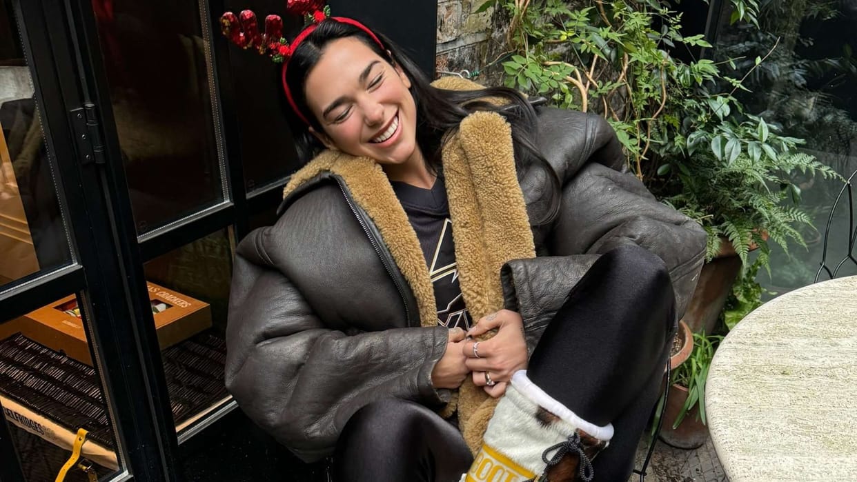 Dua Lipa Callum Turner engaged pictures viral on social media fans stuns