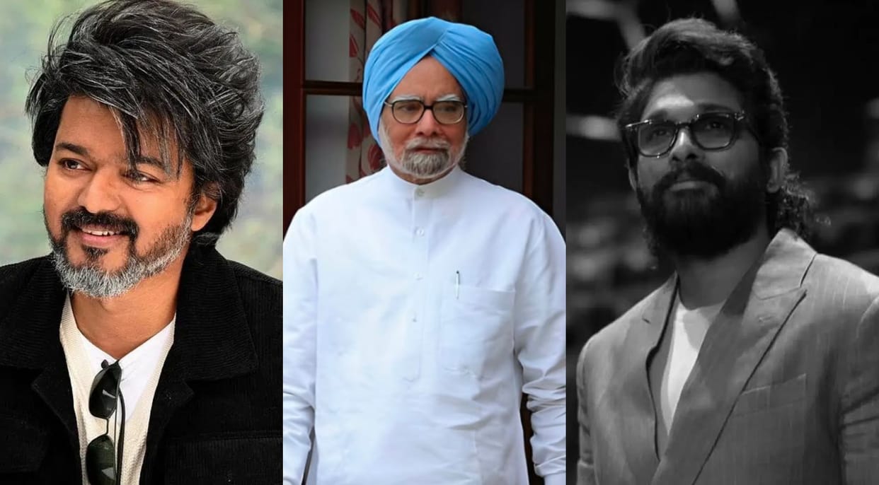 Chiranjeevi Thalapathy Vijay mammootty these South stars paid tribute to Manmohan Singh