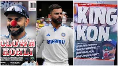 IND vs AUS: Australian media called Virat Kohli clown, in Australian newspaper headlines, Sam Konstas incident