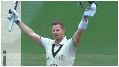 IND vs AUS 4th Test: Steve Smith out in strange manner, ball hit stumps after hitting bat-pad, Watch Video