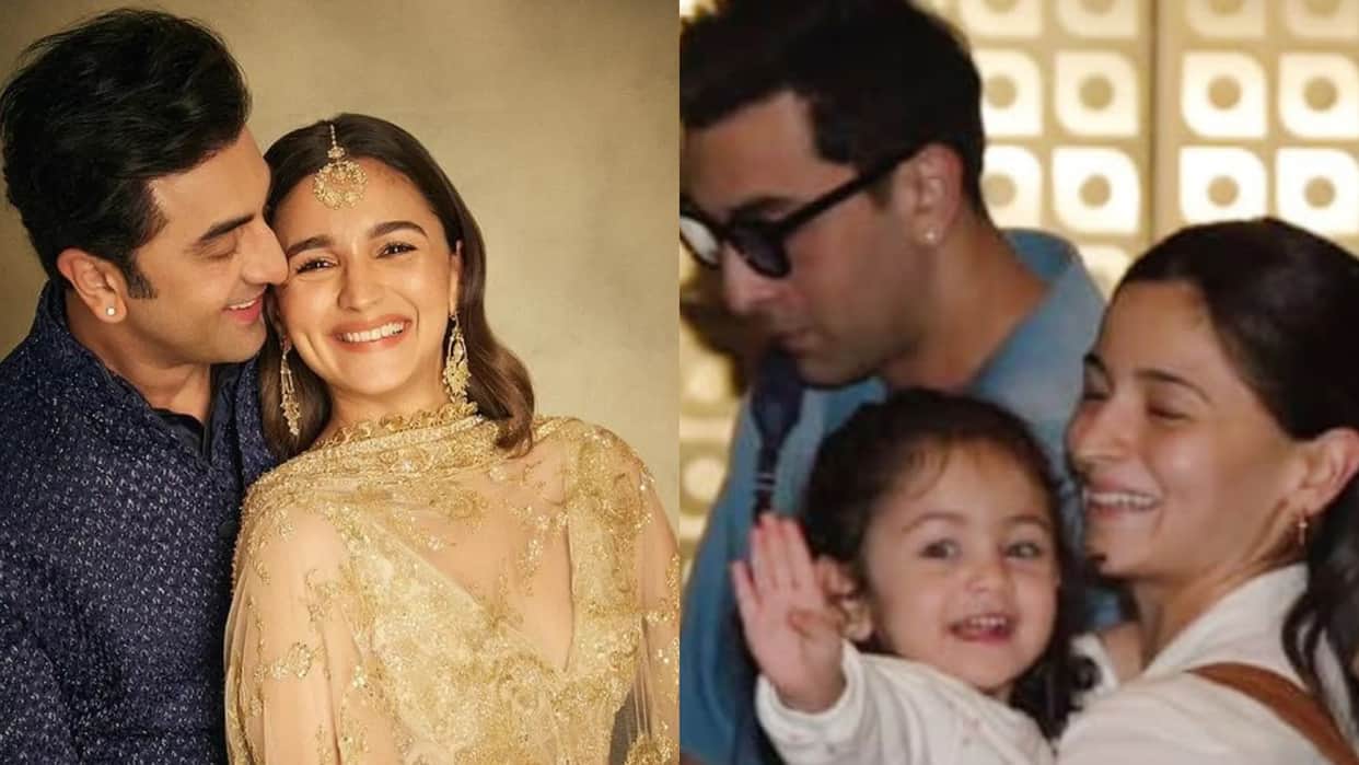Ranbir Kapoor Spend Quality Time With Wife Alia Bhatt And Daughter Raha Kapoor