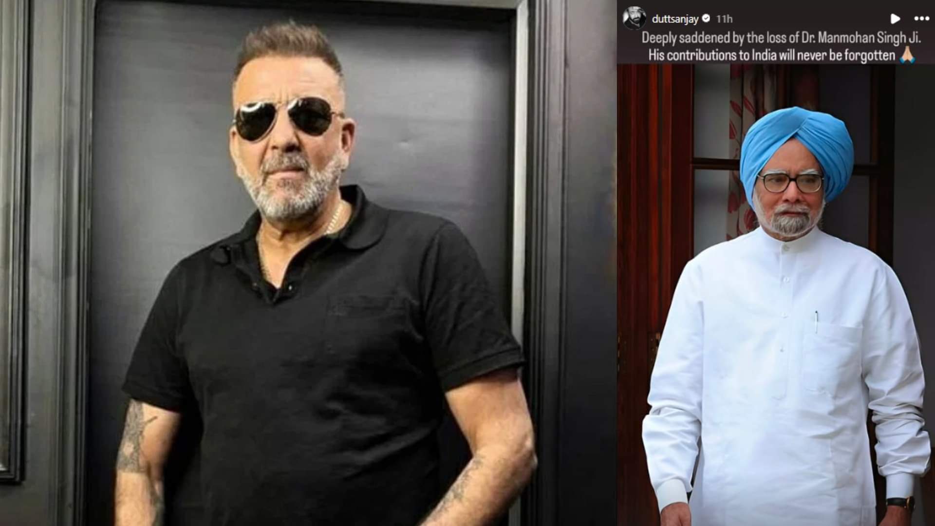 Manmohan Singh Death Diljit Dosanjh nimrat kaur Sunny Deol sanjay Dutt these stars paid tribute