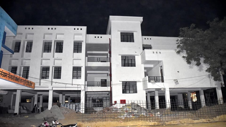 60 bed hostel built in Aligarh sports stadium