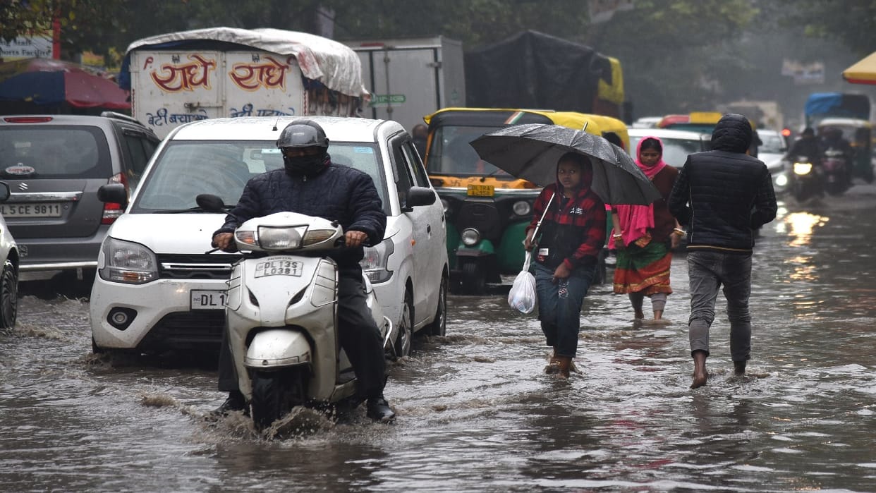 Record rainfall in Delhi on Friday for fifth time in December since 1923