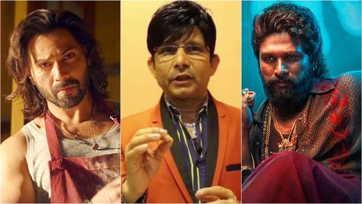 KRK compared Baby John Box Office collection with film pushpa 2 says Varun Dhawan should announce retirement